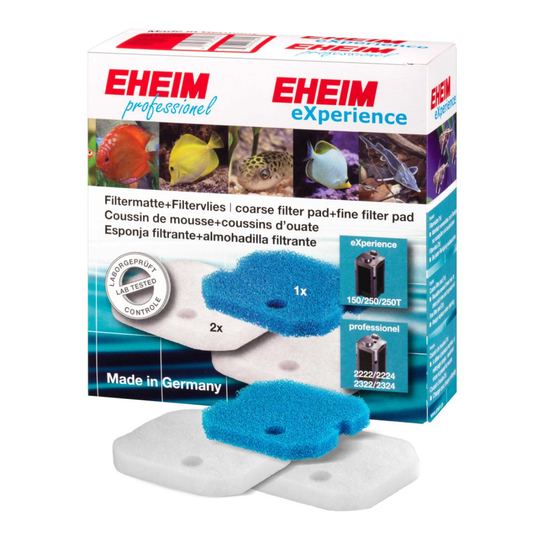 EHEIM Coarse/Fine Filter Pad for eXperience 150/250/Professionel (3pcs) (2616220)