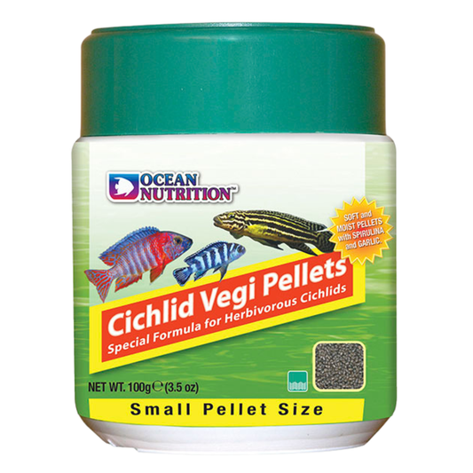 Ocean Nutrition Cichlid Vegi Pellet S 100g ON1009190