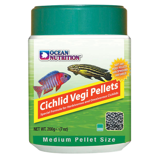 Ocean Nutrition Cichlid Vegi Pellet M 200g ON1009196