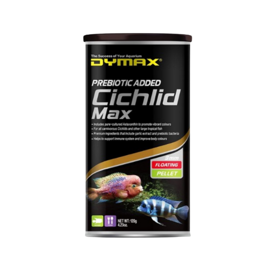Dymax Cichlid Max 3mm Floating Pellet 120g