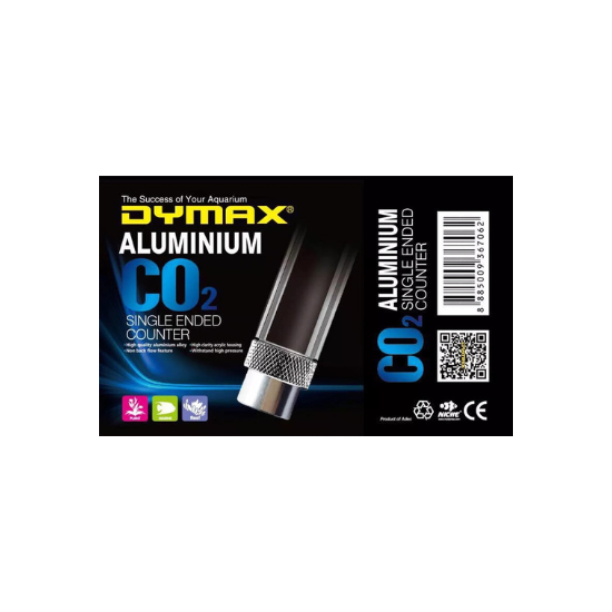 Dymax - Aluminium C02 Single Ended Bubble Counter