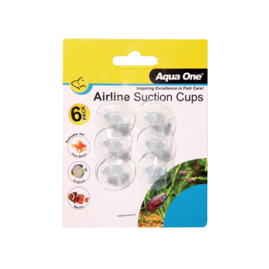 Aqua One Airline Suction Cups 6pk (19104)