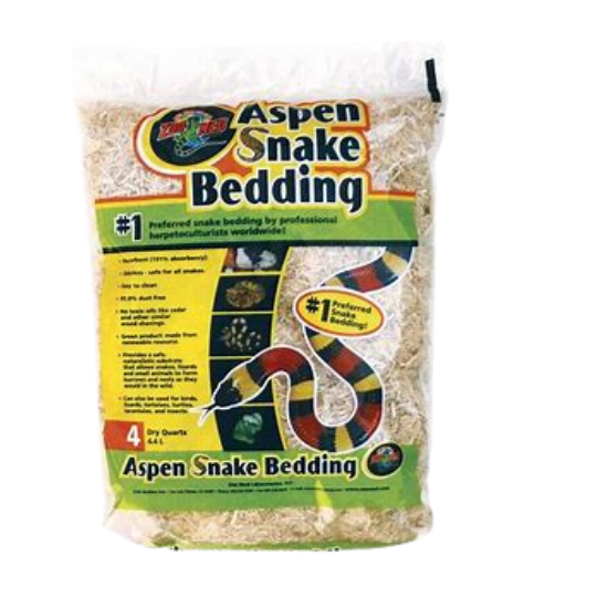 Zoo Med Aspen Snake Bedding 4 Quart 4.4ltr