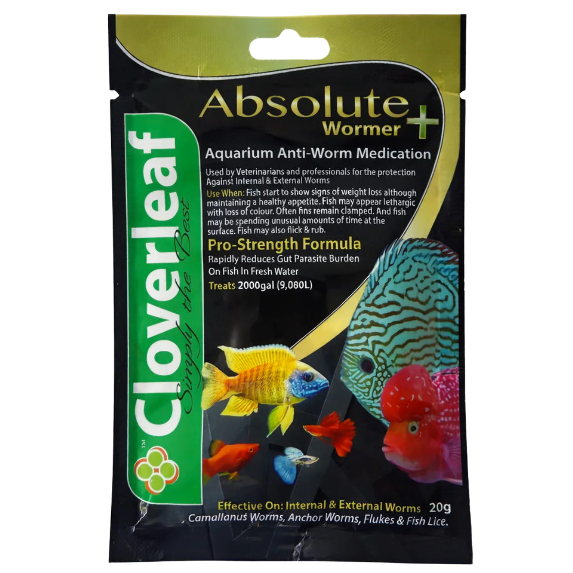 Cloverleaf Absolute Wormer Plus 20gm