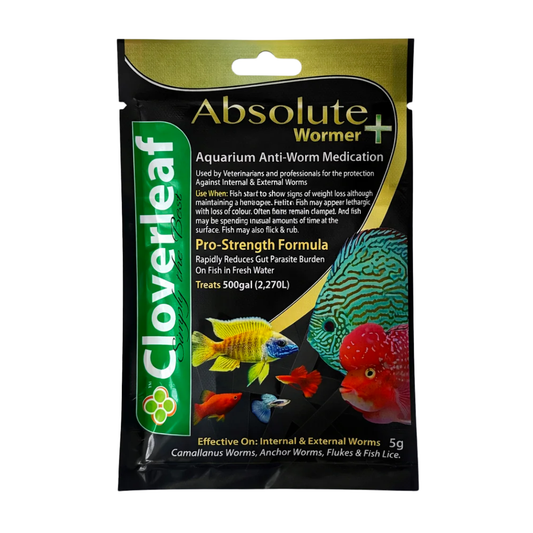 Cloverleaf Absolute Wormer Plus 5gm
