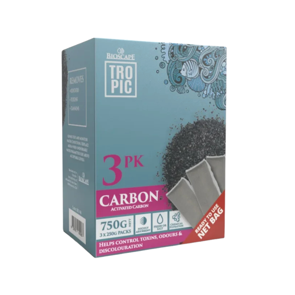 Bioscape Tropic Premium Carbon Pouches