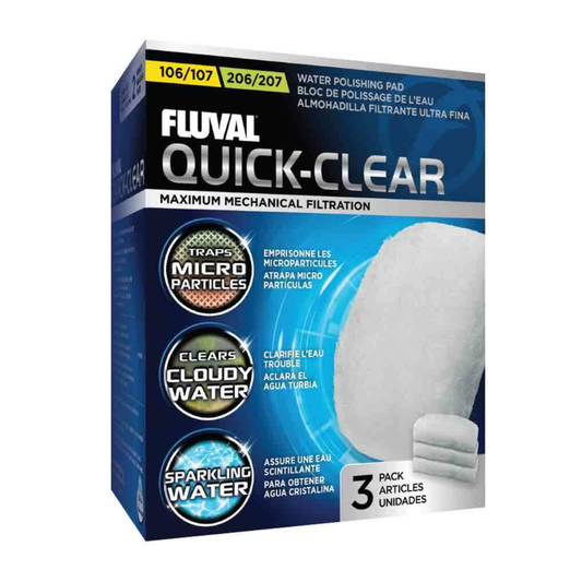 Fluval 105/205 & 106/206 & 107/207 Water Polishing Pads (3pk)