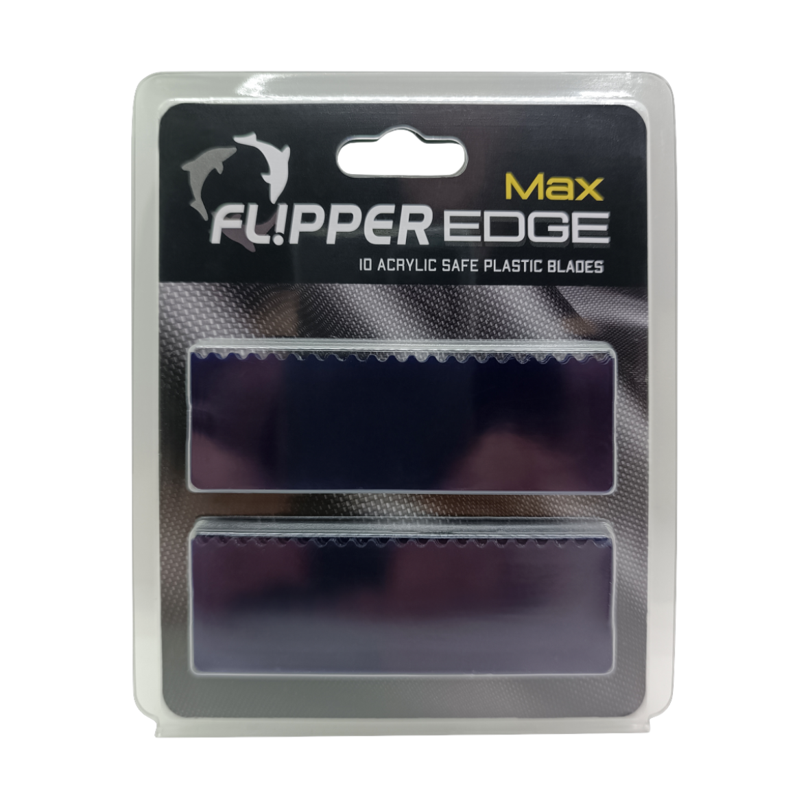 Flipper Edge Max Acrylic Safe Plastic Blades - 10pk