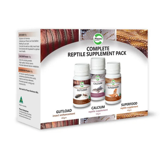 Pisces Complete Reptile Supplement Pack