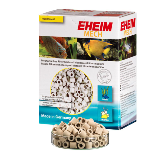 EHEIM Mech Ceramic Filter Media 840g / 1L