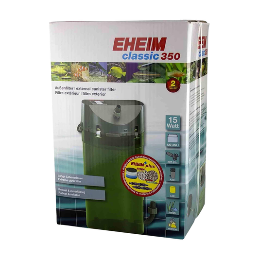 Eheim Classic 350 External Filter - w/Sponges & Bio Media