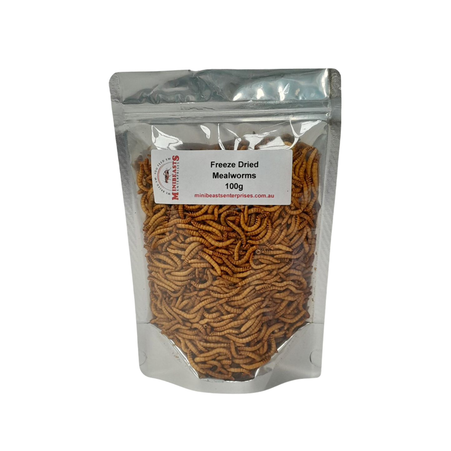 MiniBeasts Freeze Dried Mealworms 100g