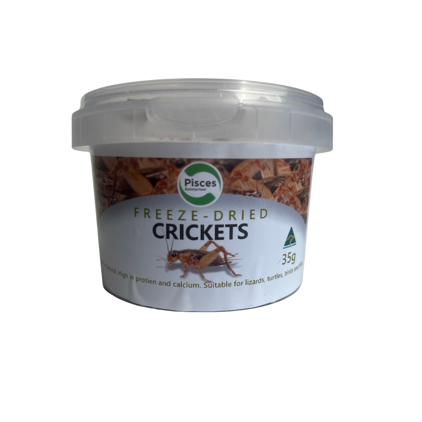 Pisces Freezedried Crickets