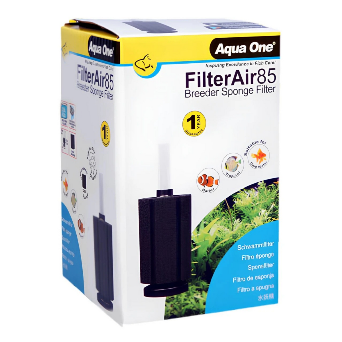 Aqua One Filter Air Breeding Sponge Filters