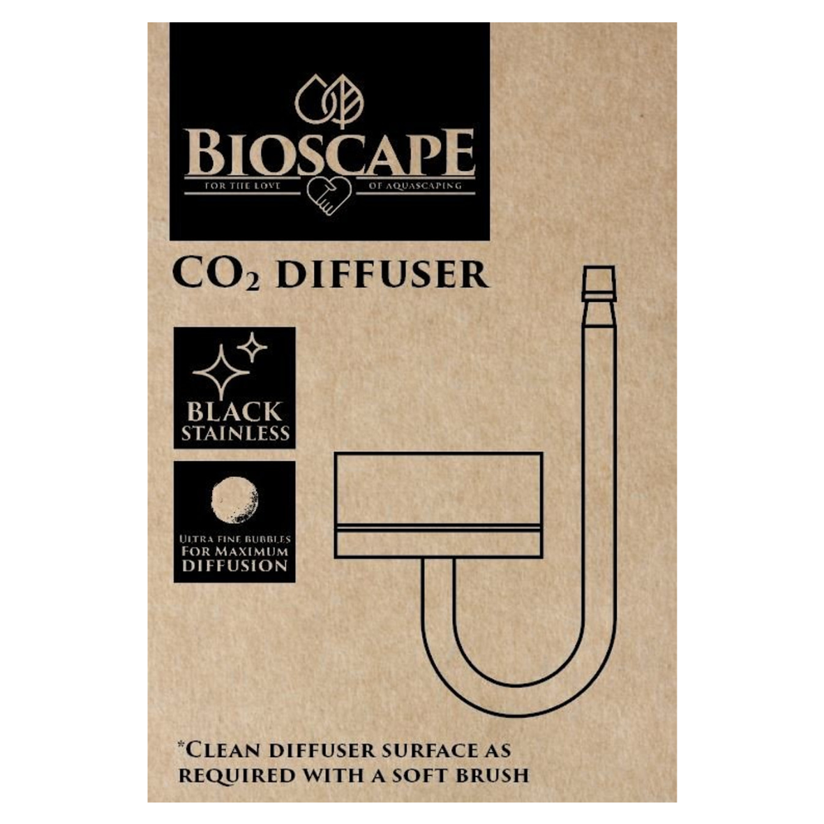 Bioscape C02 Steel Diffuser
