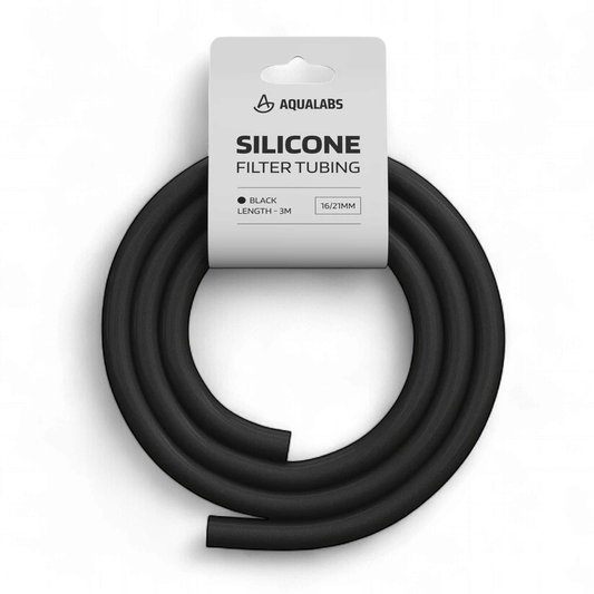 AquaLabs Silicone Filter Tubing 16/21mm Black