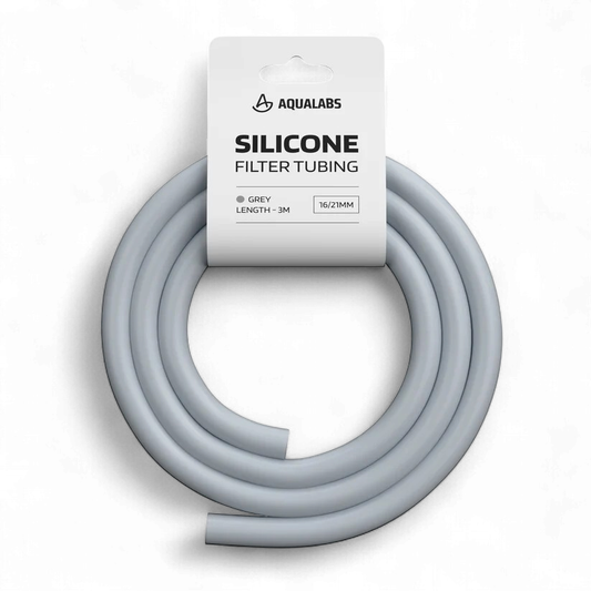 AquaLabs Silicone Filter Tubing 16/21mm Grey